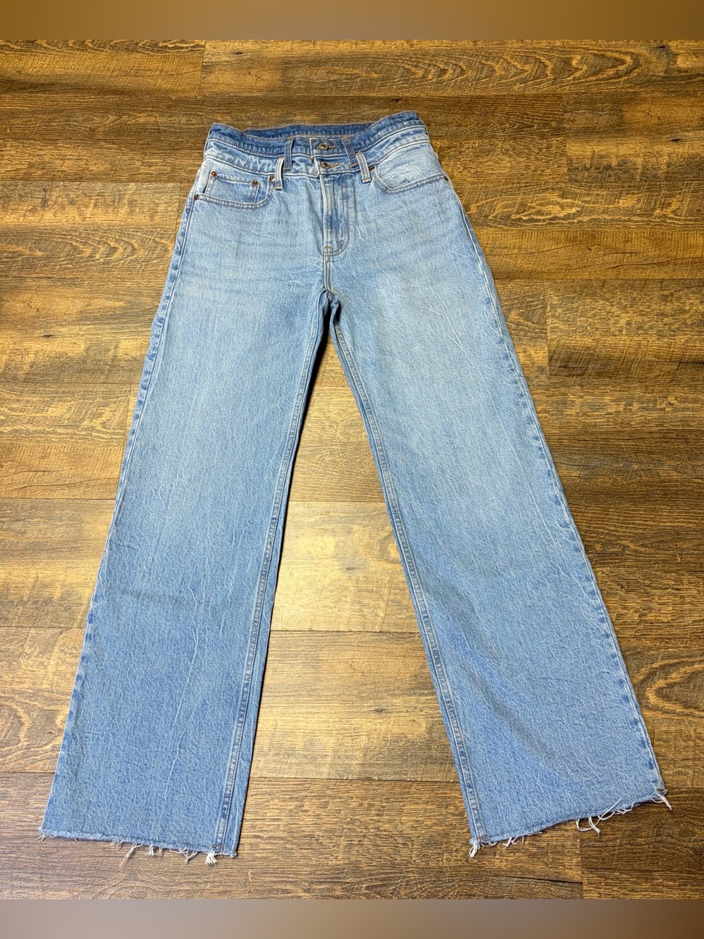 Abercrombie & Fitch The 90's Relaxed Jean High Rise Womens 26/2 Stretch